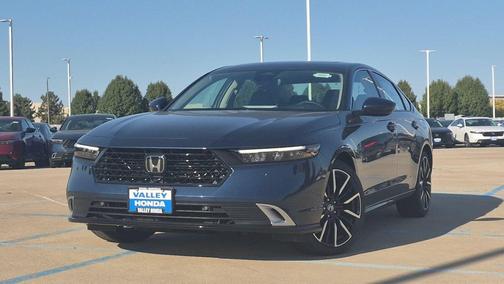 Canyon River Blue Metallic 2026 Honda Accord Hybrid Touring