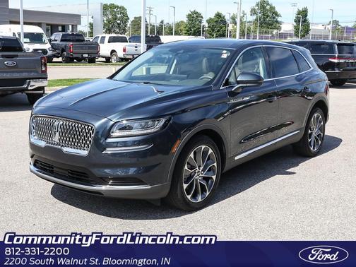 Flight Blue Metallic Clearcoat 2023 Lincoln Nautilus Reserve