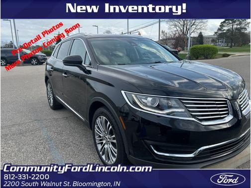 Black Velvet 2016 Lincoln MKX Reserve