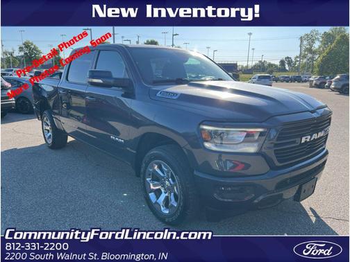 Maximum Steel Metallic Clearcoat 2019 RAM 1500 Big Horn