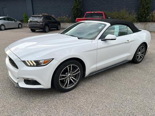 Oxford White 2016 Ford Mustang EcoBoost Premium