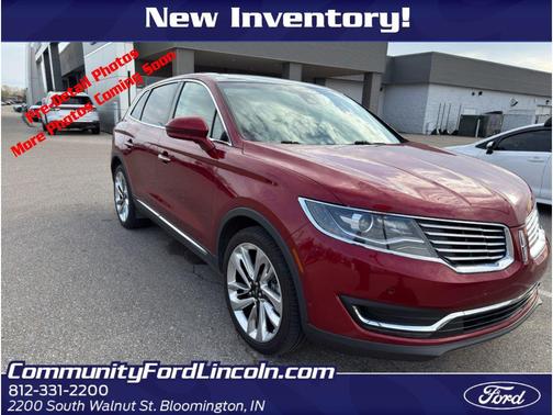 Ruby Red Metallic Tinted Clearcoat 2018 Lincoln MKX Reserve