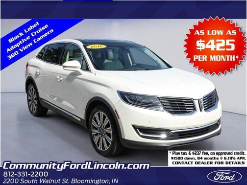 2016 Lincoln MKX Black Label