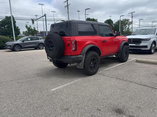 Red 2022 Ford Bronco Wildtrak