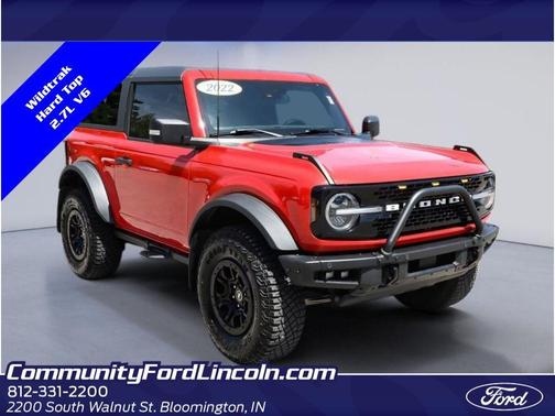 Race Red 2022 Ford Bronco Wildtrak