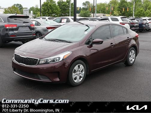 Garnet Red 2018 Kia Forte LX