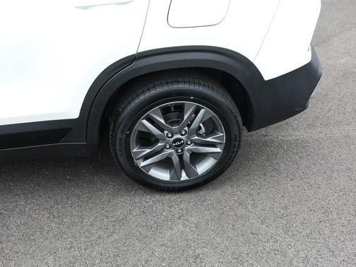 Clear White/Black Roof 2023 Kia Seltos S