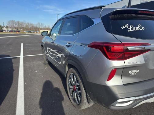 Steel Gray 2023 Kia Seltos SX Turbo