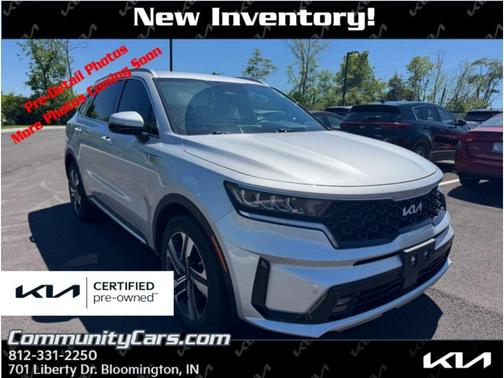 Silky Silver 2023 Kia Sorento Hybrid EX