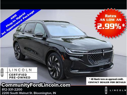 Infinite Black Metallic Clearcoat 2024 Lincoln Nautilus Reserve