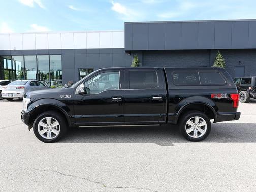 Shadow Black 2018 Ford F-150 Platinum