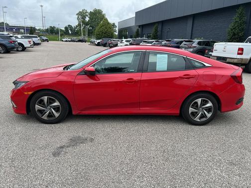 Rallye Red 2019 Honda Civic LX