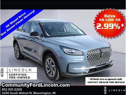Whisper Blue Metallic Clearcoat 2023 Lincoln Corsair Standard