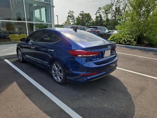Lakeside Blue 2017 Hyundai ELANTRA Limited