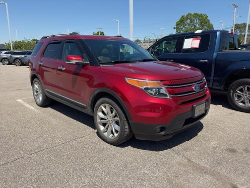 Ruby Red Metallic Tinted Clearcoat 2014 Ford Explorer Limited