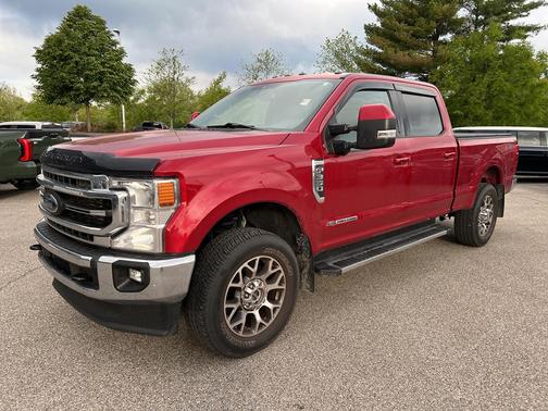 Rapid Red Metallic Tinted Clearcoat 2021 Ford F-350 Lariat