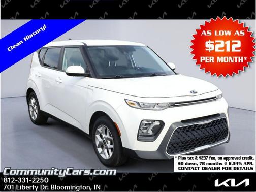 Snow White Pearl 2021 Kia Soul S