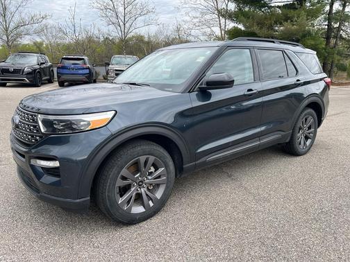 Stone Blue Metallic 2023 Ford Explorer XLT