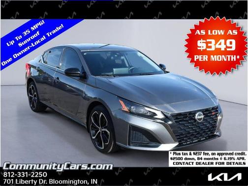 Gun Metallic 2024 Nissan Altima SR Intelligent AWD