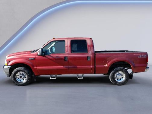 Toreador Red Clearcoat Metallic 2002 Ford F-250 Lariat