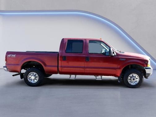 Toreador Red Clearcoat Metallic 2002 Ford F-250 Lariat