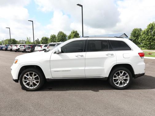 Bright White Clearcoat 2016 Jeep Grand Cherokee Summit