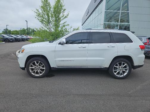 Bright White Clearcoat 2016 Jeep Grand Cherokee Summit