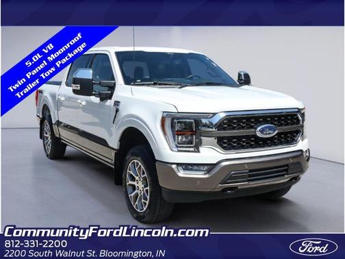 Star White Metallic Tri-Coat 2022 Ford F-150 King Ranch