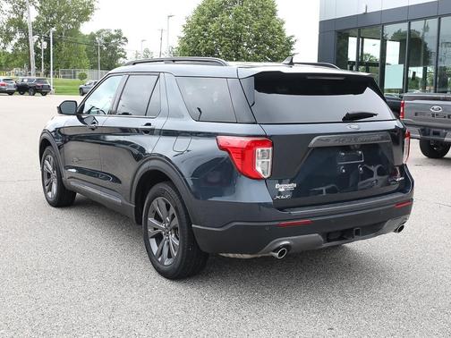 Stone Blue Metallic 2024 Ford Explorer XLT