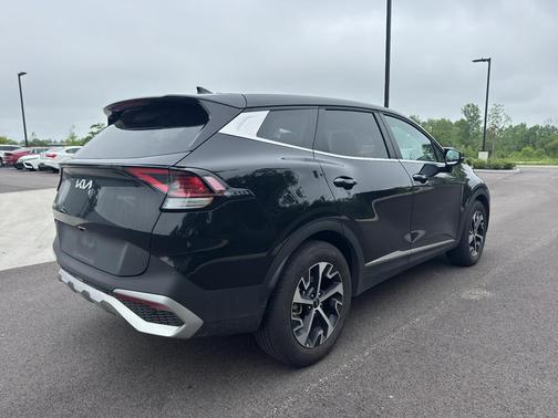 Ebony Black 2025 Kia Sportage EX