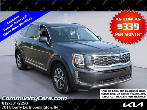 Gravity Grey 2020 Kia Telluride EX