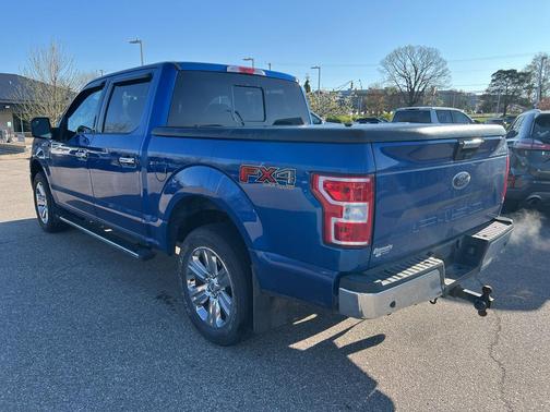 Lightning Blue 2018 Ford F-150 XLT