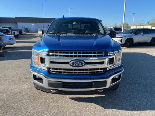 Lightning Blue 2018 Ford F-150 XLT