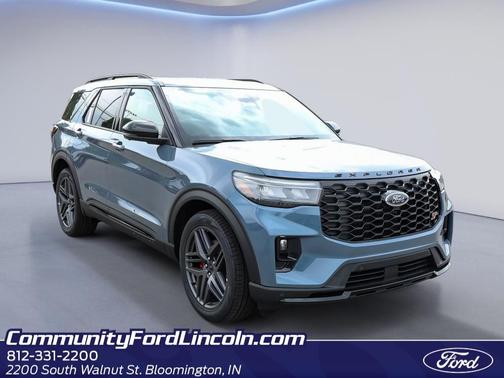 Vapor Blue Metallic 2026 Ford Explorer ST