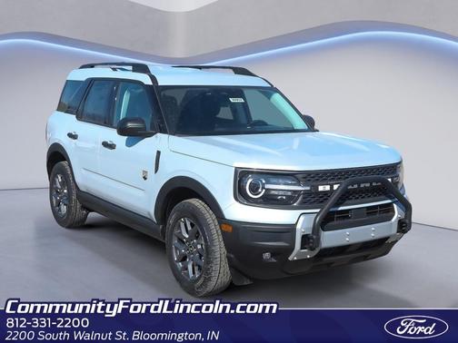 Space White Metallic 2026 Ford Bronco Sport Big Bend
