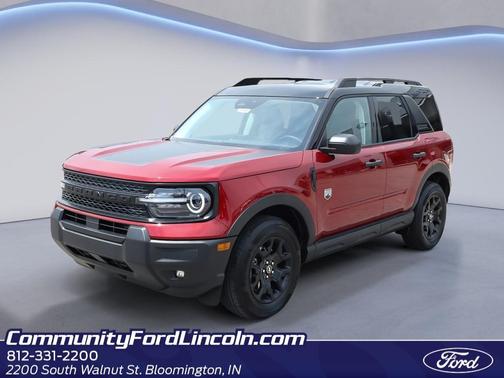 Ruby Red Metallic Tinted Clearcoat 2026 Ford Bronco Sport Big Bend