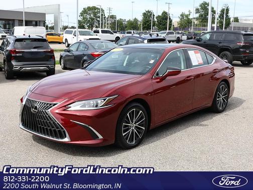 Matador Red Mica 2023 Lexus ES 350 Premium