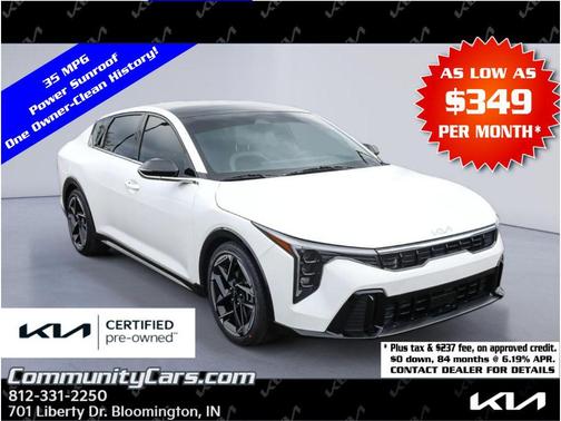 Snow White Pearl 2025 Kia K4 GT-Line