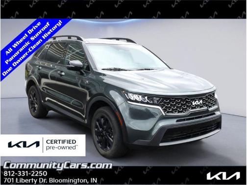Aruba Green 2023 Kia Sorento S