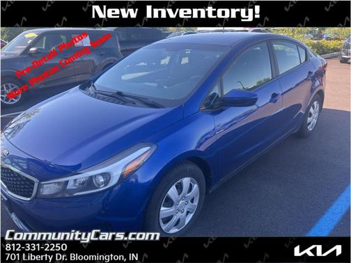 Deep Sea Blue 2017 Kia Forte LX