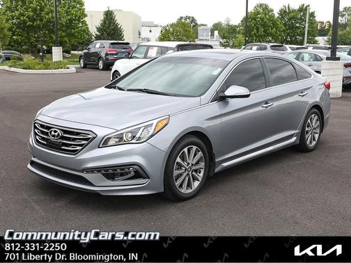 Shale Gray Metallic 2017 Hyundai SONATA Limited