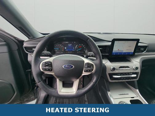Agate Black Metallic 2023 Ford Explorer XLT