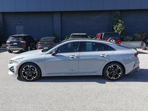 Wolf Gray 2022 Kia K5 GT-Line