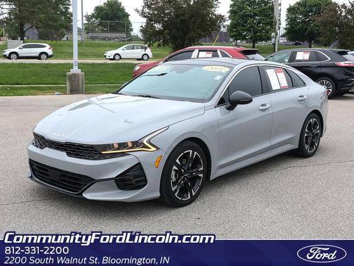 Wolf Gray 2022 Kia K5 GT-Line