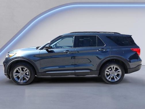 Stone Blue Metallic 2023 Ford Explorer XLT