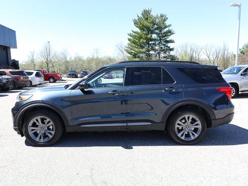 Stone Blue Metallic 2023 Ford Explorer XLT
