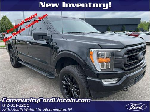 Agate Black Metallic 2022 Ford F-150 XLT