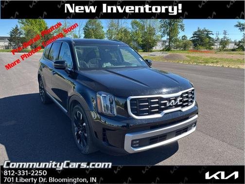 Ebony Black 2023 Kia Telluride SX Prestige