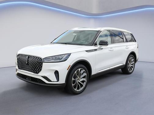 Pristine White Met 3c 2026 Lincoln Aviator Premiere