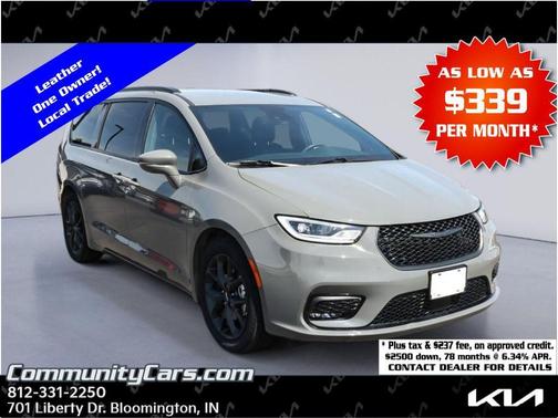 Ceramic Gray Clearcoat 2022 Chrysler Pacifica Touring L